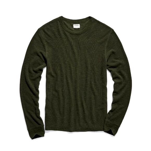 Todd Synder Lightweight Mini Waffle Crew Neck T-Shirt S - Picture 1 of 10